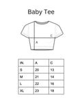Women’s Baby Tee 2 Pack (Black)