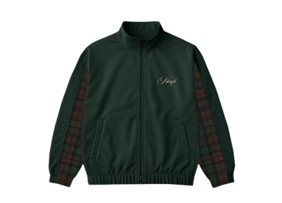 Forest Flannel Track Jacket