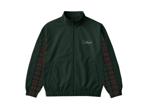 Forest Flannel Track Jacket