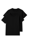 Men’s Basic Tee 2 Pack (Black)