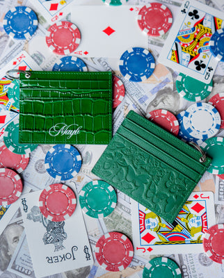 Monarch Card Holder “Green”