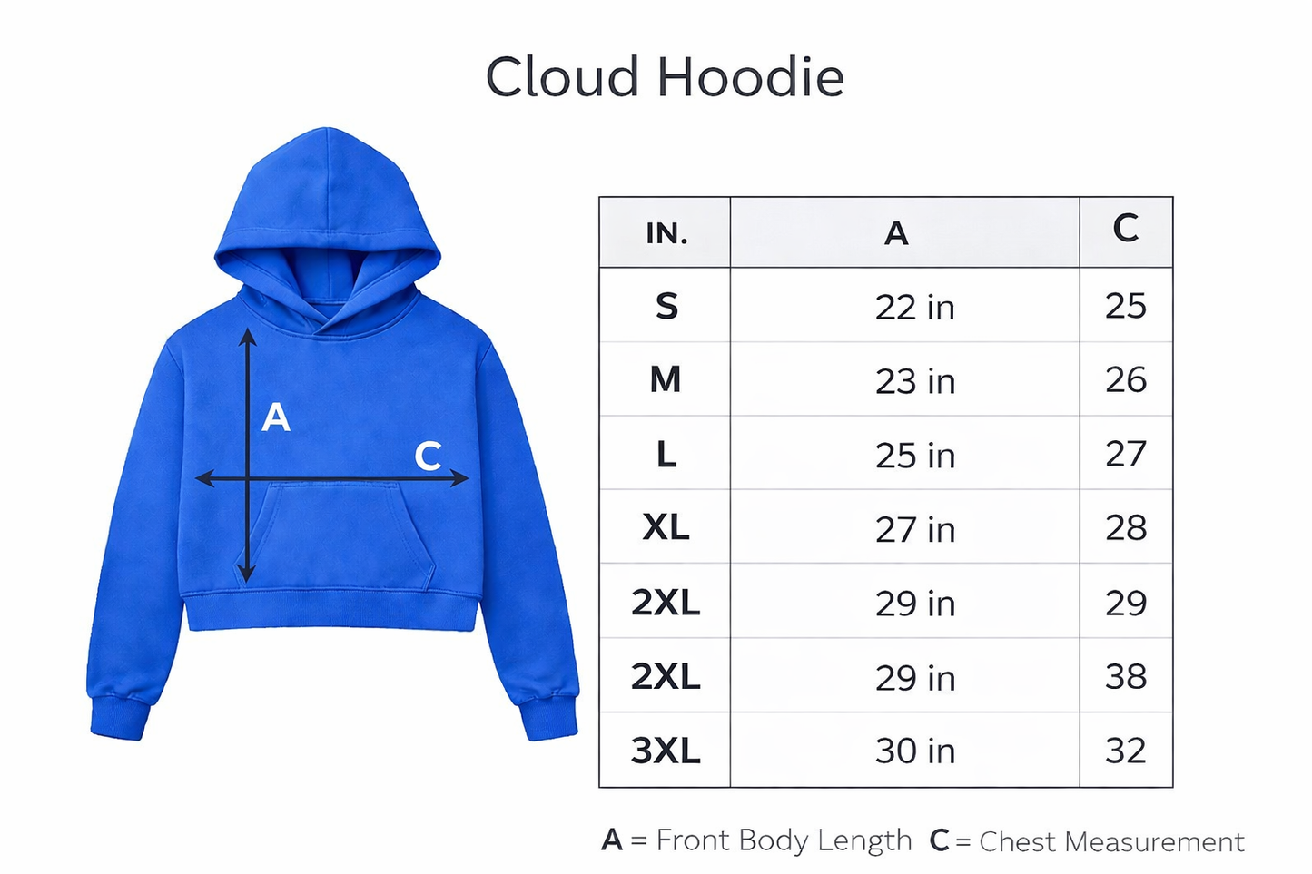 Azul Hoodie